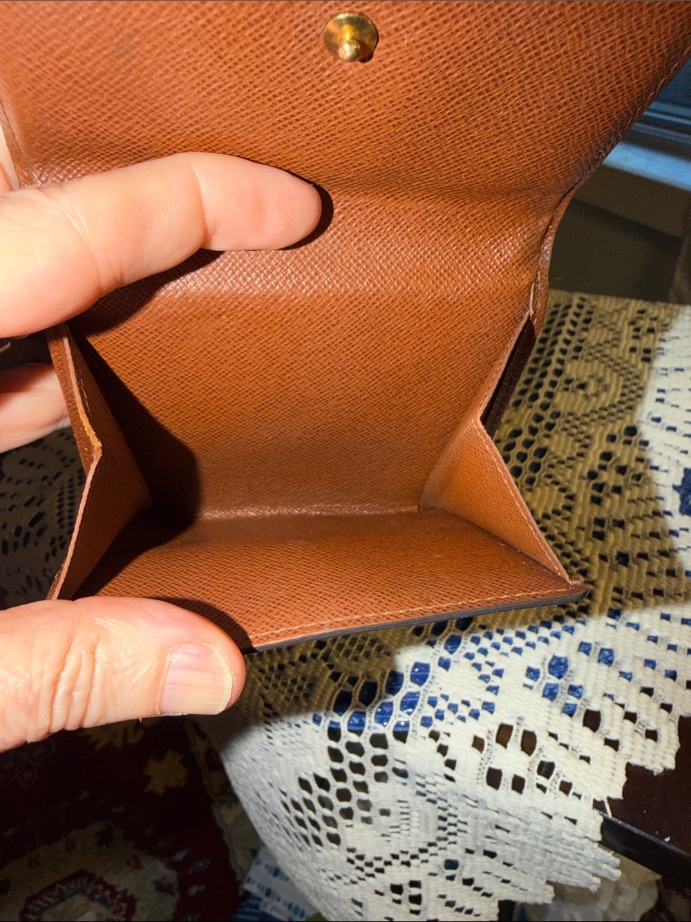 Brown Monogram Compact Wallet - Picture 9 of 11